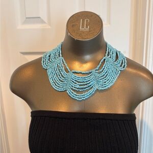 Turquoise Beaded Necklace